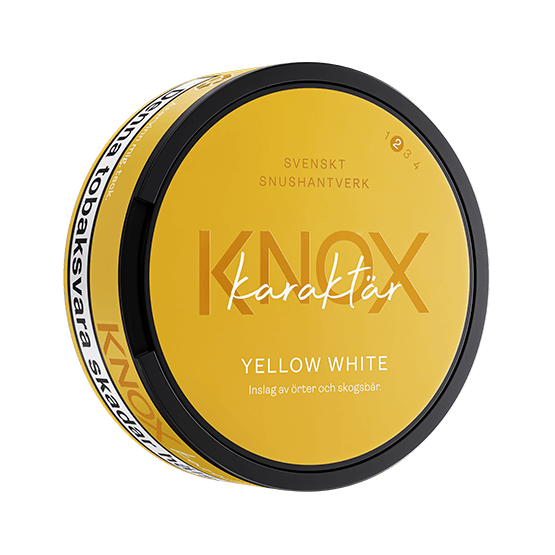 Knox Karaktär Yellow White