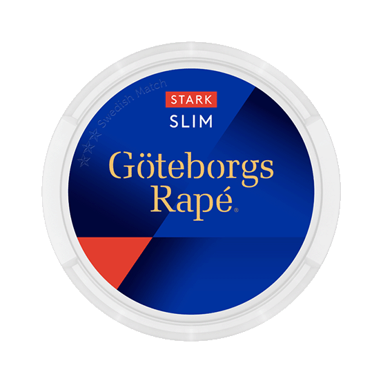 Göteborgs Rapé Slim Stark Vit Portion