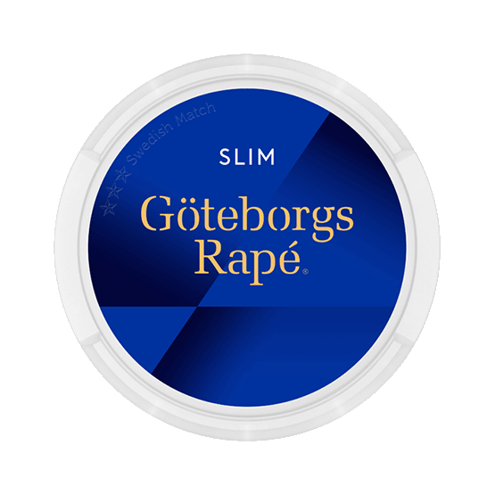 Göteborgs Rapé Slim Vit Portion