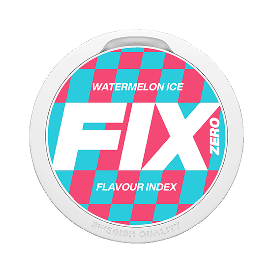 FIX Watermelon Ice Zero Nikotinfritt Snus