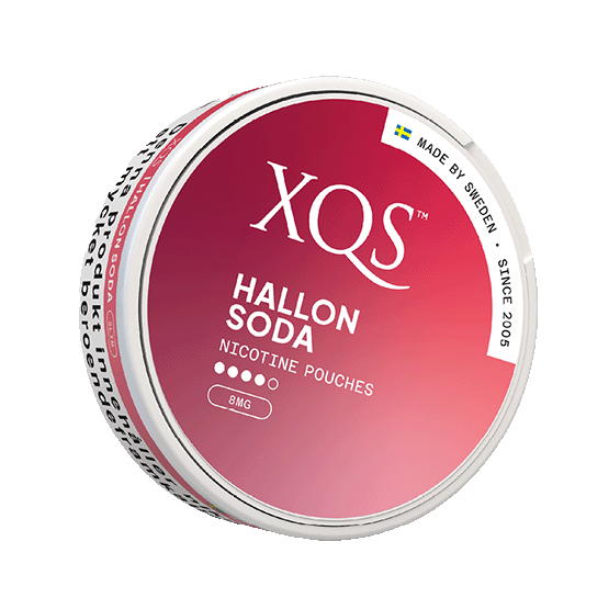 XQS Hallonsoda Slim Strong