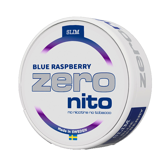 Zeronito Blue Raspberry Slim Nikotinfritt Snus