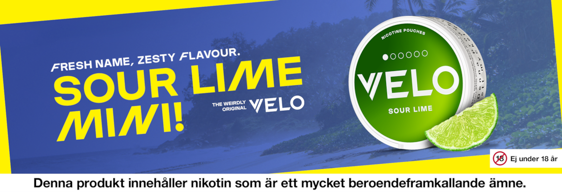 VELO Sour Lime Mini