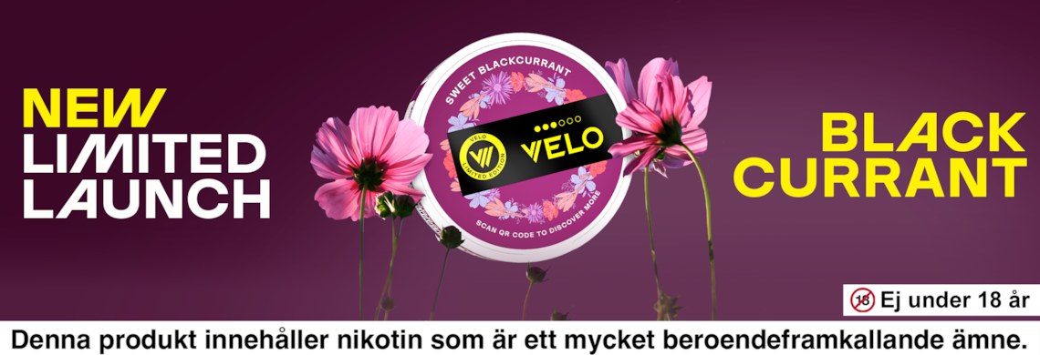 VELO Midsummer Sweet Blackcurrant