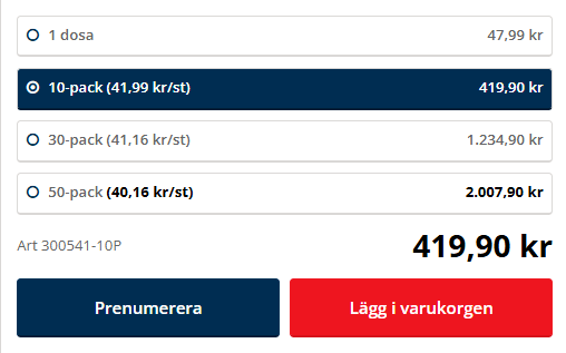 Beställningshjälp