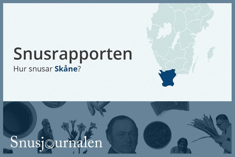 hur snusar skåningar