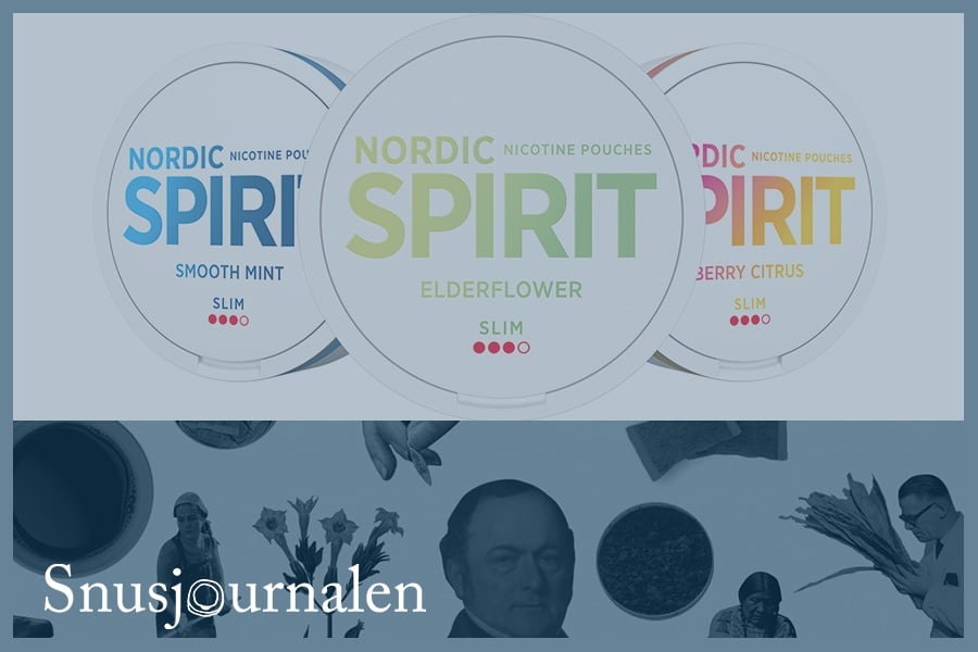 Nordic Spirit Elderflower - ny smak och dosa