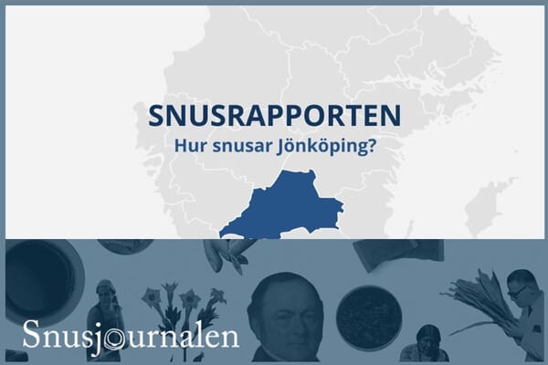 Så snusar Jönköpings län