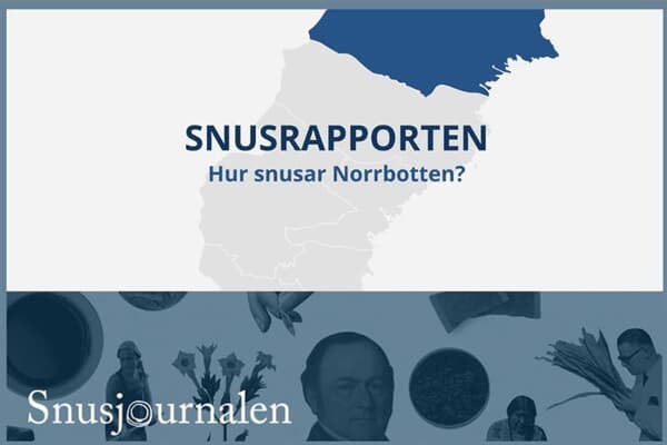 Så snusar Norrbotten 2025 snusrapporten