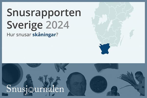 hur snusar skåningar