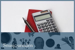 Pris snus Sverige 2023