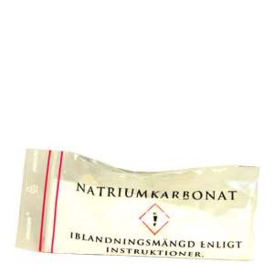 Natriumkarbonat - för starkare snus
