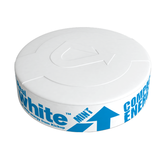 Kickup Real White Mint Nikotinfritt Snus