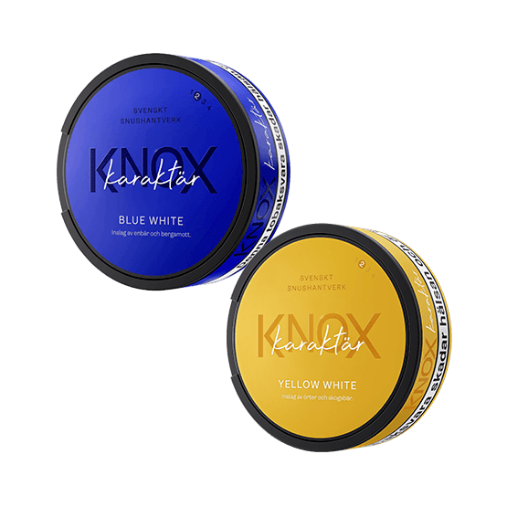 Knox Mixpack 2-pack Yellow & Blue