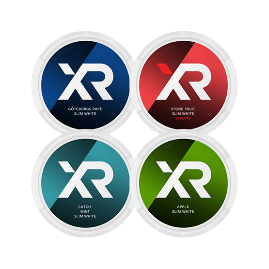 XR Göteborgs Rapé, Catch, Stone Fruits, Apple Mixpack
