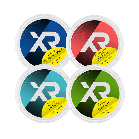 XR Göteborgs Rapé, Catch, Stone Fruits, Apple Mixpack