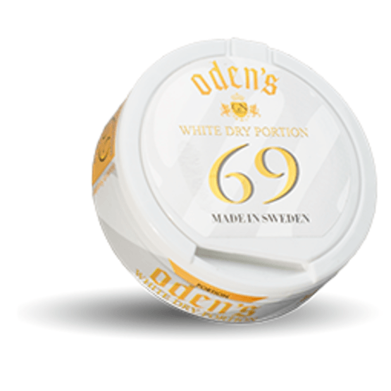 Odens 69 White Dry Portionssnus