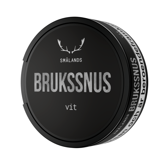 Smålands Brukssnus Vit Portion