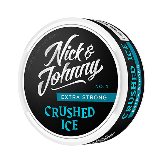 Nick and Johnny Crushed Ice Xtra Strong Portionssnus