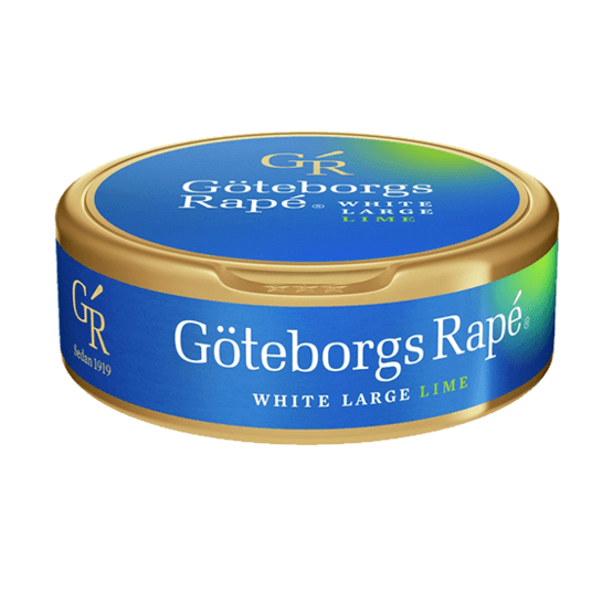 Göteborgs Rapé Lime White Portionssnus